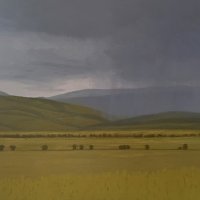 STORM-OVER-THE-GRAVELLYS-20-x-25-Oil-on-Canvas-2600